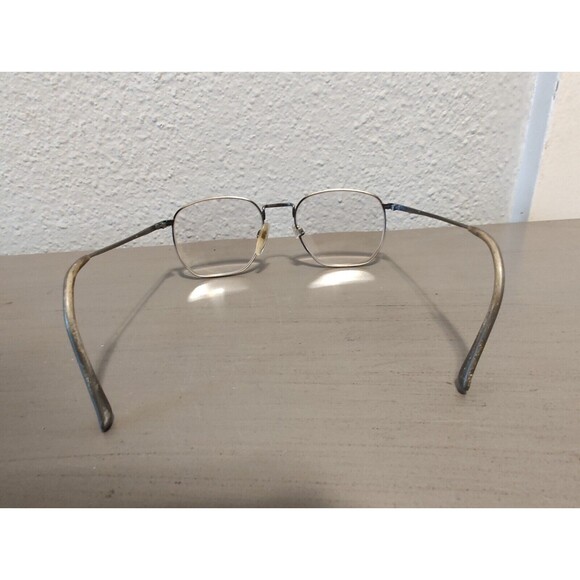 Unbranded 50018 Silver Eyeglasses Frames Eyewear Design Nosepad Needs Repair - Picture 11 of 11